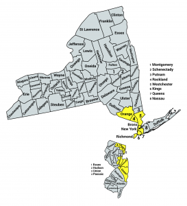 Hotspots for Solar - NY and NJ
