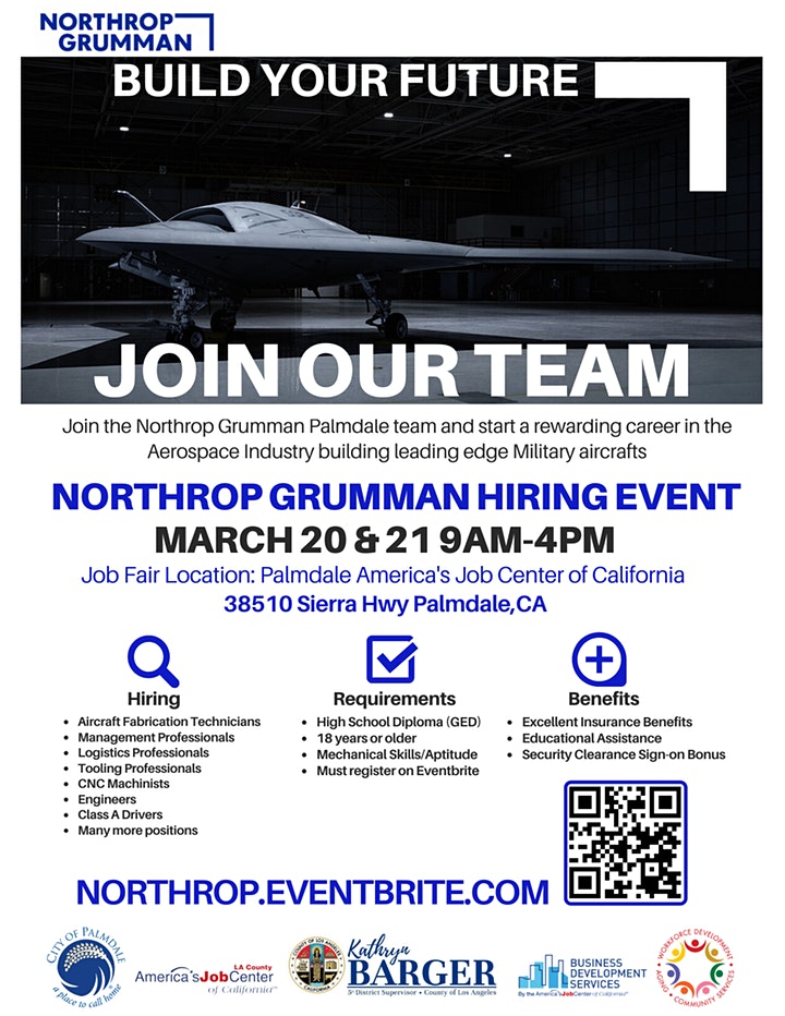 Northrop Grumman Recruitment Event Palmdale