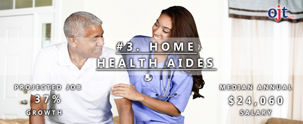 Home Health Aides are the #3 most in-demand job in America
