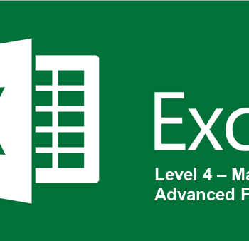 Excel Level 4 – Macros & Advanced Features