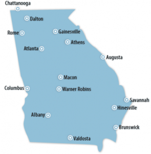 Georgia Locations for Job Training