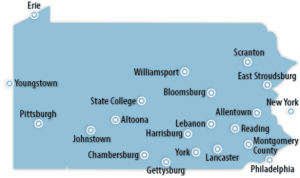 Pennsylvania Locations for Job Training