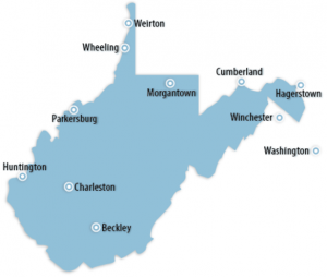 West Virginia Locations for Job Training